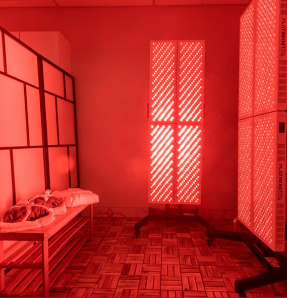 Red Light Therapy in Push Iv wellness clinic
